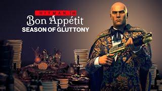 HITMAN 3 - Season of Gluttony Roadmap Trailer