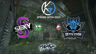    kTVCSS SPRING OPEN 2024  SMALL FINAL L  BO3  MAP2  SFB VS DF  de_cache  17  10 