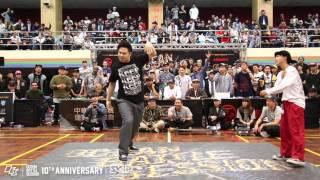 Popping Final Battle - Hozin vs Ringo Winbee  160229 OBS Vol.10 Day2