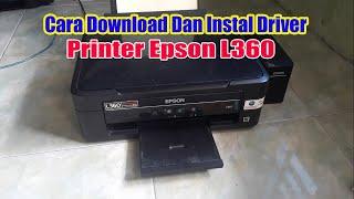 CARA INSTAL DRIVER PRINTER EPSON L360 TANPA CD