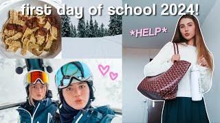 first day of school BACK FROM BREAK 2024 *help*