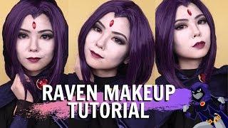 TRANSFORM WITH ME – Raven Cosplay Makeup Tutorial Teen Titans