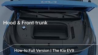 Hood & Front trunk Full Version  The Kia EV9