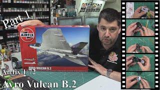 Airfix 172 Avro Vulcan Video Build Part 1