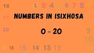 amanani ngesixhosa numbers in xhosa