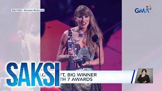 Taylor Swift big winner sa VMAs with 7 awards  Saksi