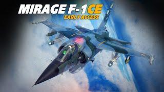 Dassault Mirage F-1CE Vs Mig-21 Fishbed INTERCEPT  Digital Combat Simulator  DCS 