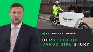 HOW do FM Conway a leading construction company use electric cargo bikes?