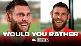 Never Play Golf Again or Sign For Man Utd?   Would You Rather with James Milner