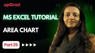 Excel For Fresher Part 25  Area Chart In Excel  Combo Chart In Excel  Area Chart In MS Excel