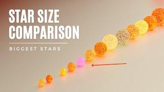 Star Size Comparison 3D - Biggest Stars