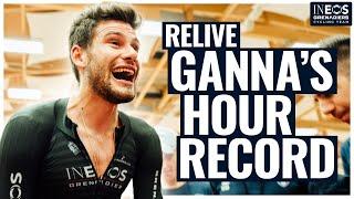 Filippo Ganna UCI Hour Record timed by Tissot  INEOS Grenadiers LIVE