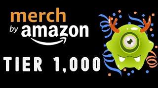 كيف انشاء حساب ميرش تير 1000 مجانا بدون حتكار - Method accepted Merch by Amazon tier 1.000