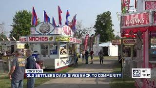 Old Settlers Days gives back to the community