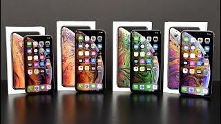 Apple iPhone XS vs XS Max Unboxing & Review All Colors