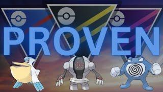 Great League Fossil Cup Pelipper Registeel SHADOW Poliwrath team is PROVEN in PokemonGo