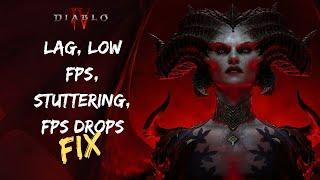 How to fix Diablo 4 Lagging Low FPS Stuttering & FPS Drops on Windows 1011