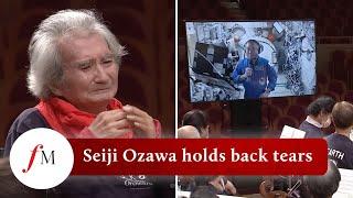 Seiji Ozawa 87 in tears conducting outer-space Beethoven concert  Classic FM