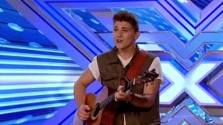 The X Factor 2013 - Luke Britnells Audition Think Positive