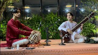 Mehtab Ali Niazi - Sitar  Khurram Ali Niazi - Tabla  Ekla Chalo  Bengal Foundation Dhaka