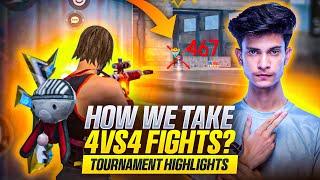 Strategic 4v4 fights in tournaments   Freefire Esports Pakistan