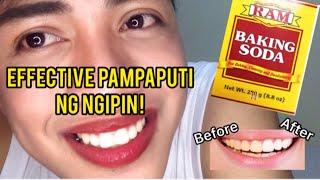 PAMPAPUTI NG NGIPIN 2020 PAANO PUMUTI ANG NGIPIN MURA AT EFFECTIVE NA PAMPAPUTI NGIPIN BAKING SODA