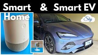 BYD Seal EV & Smart Home Tour - Integrating Google Home Lights Security Camera and Air-Con