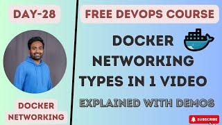 Day-28  Docker Networking  Bridge vs Host vs Overlay Secure containers with custom bridge network