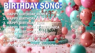 Birthday Playlist 2024  Best Happy Birthday Song Remix  All the Best on Your Special Day