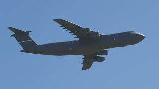 C-5 C-17 KC-10 KC-46. Wings over Solano. Travis AFB. 2024. Saturday. 4K 60fps.