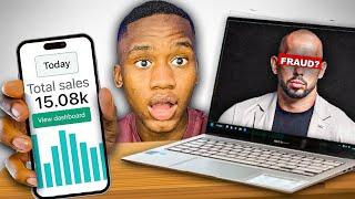 I Tried Andrew Tates Course And Made $20k In ONE Month....NOT BS + NO AFFILIATE LINK