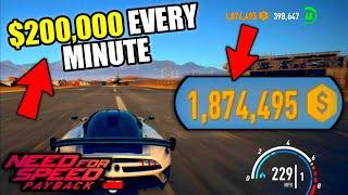 Need For Speed Payback Money Glitch  $200000k Every 1 Minutes  Payback Money Glitch