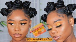 The Nubian Glow MakeUp Tutorial  Juvias Place Eyeshadow Look  Chev B.