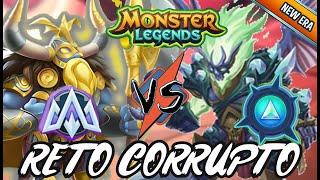 ‼️RETO CORRUPTO‼️ ALPINOS VS CORRUPTOS EQUIPOS TEMATICOS- MONSTER LEGENDS