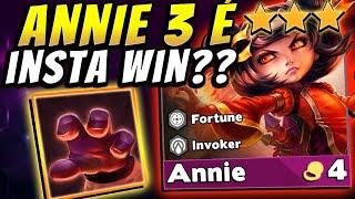 TFT - ANNIE ⭐ ⭐ ⭐ É INSTA WIN NÉ