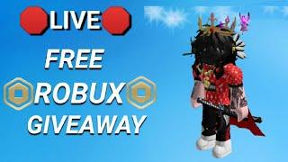 LIVE ROBUX GIVEAWAY IN ROBLOX BY universal gaming #roblox