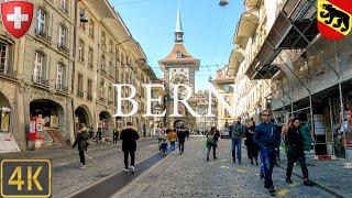 Driving Bern Switzerland   4K City Drive