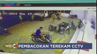 Tukang Parkir di Tasikmalaya Diserang Preman dengan Sajam Aksinya Terekam CCTV