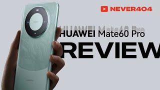 Probably the First 4.99G Flagship Globally  HUAWEI Mate60 Pro Review