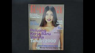 Majalah FEMINA No. 22 Juni 1999 Sarah Azhari