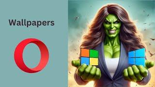 How to Enable Wallpapers in Opera Browser on Windows 11 or 10  GearUpWindows Tutorial