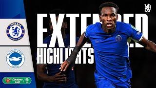 Chelsea 1-0 Brighton  EXTENDED Highlights  Carabao Cup 3rd Round 202324  Chelsea FC