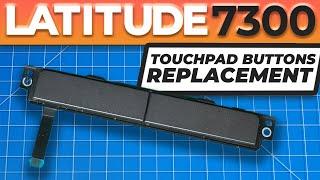 How To Replace Your Touchpad Buttons Board  Dell Latitude 7300