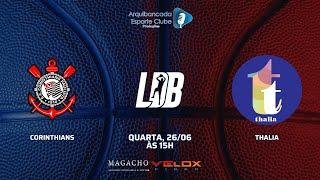 BASQUETE AO VIVO – Corinthians x Thalia  LDB - Liga de Desenvolvimento de Basquete 2024