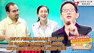 DEVI PERMATASARI KALAP DI GAMES TAKTIK BELANJA KETAUAN DOYAN OLSHOP NIH - UPS JANGAN MAIN MAIN