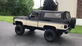 Lifted K5 Blazer on 35s