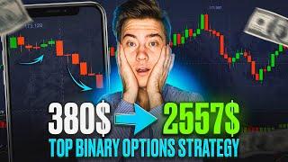 380$ to 2557$ WITHOUT RISK AND EFFORT  TOP Binary Options Strategy  Pocketoption strategy
