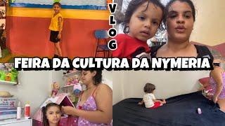 Vlog Brenda mãe de dois  Feira da cultura na escola da minha filha + rotina real de uma mãe 