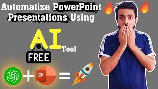 Free best AI tool to automatize PowerPoint Presentations  Appealing PPT  ppt ai bot  ChatGPT #ai