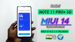 Redmi Note 11 Pro Plus 5G MIUI 14 Update India  POCO X4 Pro MIUI 14 Release Date  Veux  Dot SM